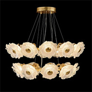 John Richard Farnese Two-Tier Twenty-One-Light Chandelier