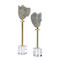 John Richard Fractured Expression Sculptures - Set of 2