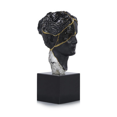 John Richard Fragmented Bust on Marble Base