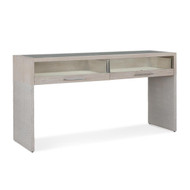 John Richard Galicia Two-Drawer Lighted Console Table