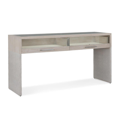 John Richard Galicia Two-Drawer Lighted Console Table