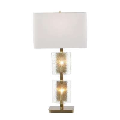 John Richard Gemelle Table Lamp - Brass
