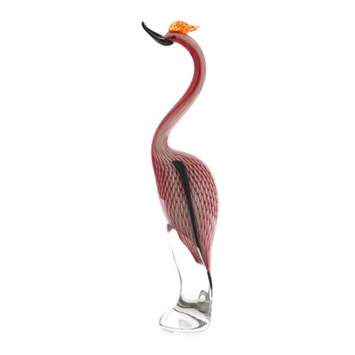John Richard Glass Heron Sculpture II