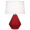 Delta Table Lamp - Ruby Red