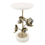 John Richard Golden Camellia Accent Table