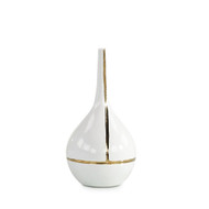 John Richard Golden Stripe Vase - Small