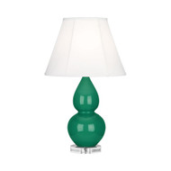 Small Double Gourd Table Lamp - Eggplant
