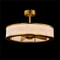 John Richard Hadrian Chandelier with Fan
