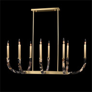 John Richard Hampton Court Eight-Light Horizontal Chandelier