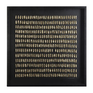 John Richard He Hongbing's Gilded Grid II