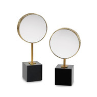 John Richard Hellenic Mirror Sculptures - Set of 2