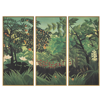 John Richard Henri Rosseau's Outlook - Set of 3