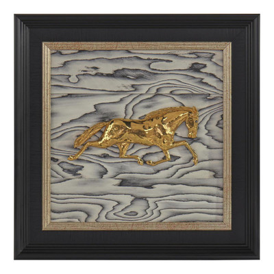 John Richard Hoofbeats in the Wind I