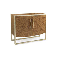 John Richard Korina Two-Door Cabinet