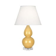 Small Double Gourd Table Lamp - Sunset