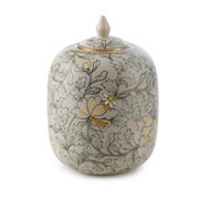 John Richard Lidded Foliage Jar - Large
