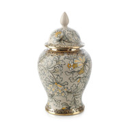 John Richard Lidded Foliage Jar - Medium