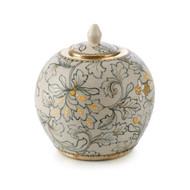 John Richard Lidded Foliage Jar - Small