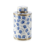 John Richard Lidded Ginkgo Jar - Large