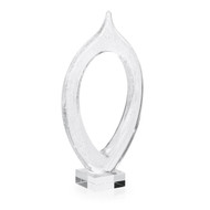 John Richard Loop Sculpture - Large Clear