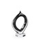 John Richard Loop Sculpture - Medium Black