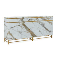 John Richard Marbled Four-Door Sideboard