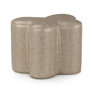 John Richard Mariposa Small Ottoman - 2241
