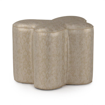 John Richard Mariposa Small Ottoman - 2241