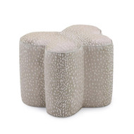 John Richard Mariposa Small Ottoman - Doe A Deer