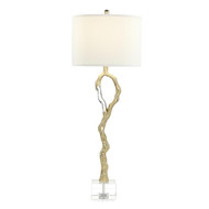 John Richard Metallic Ice Buffet Lamp - Brass