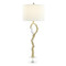 John Richard Metallic Ice Buffet Lamp - Brass