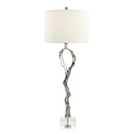 John Richard Metallic Ice Buffet Lamp - Nickel