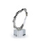 John Richard Metallic Ice Sculpture - Small Nickel