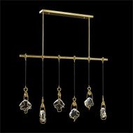John Richard Mirelle Six-Light Horizontal Chandelier