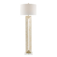 John Richard Nacre Floor Lamp