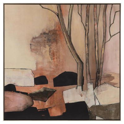 John Richard Nancy Hirsch Lassen's Blush Landscape - Small
