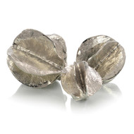 John Richard Nickel Spheres of Flowing Waves - Set of 3
