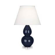 Small Double Gourd Table Lamp - Midnight