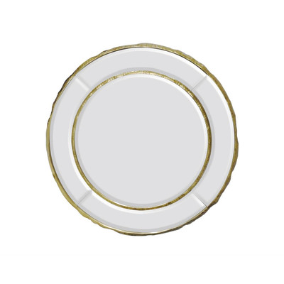 John Richard Orden Mirror - Round Gold