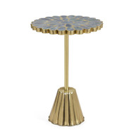 John Richard Peony Accent Table - Light Green