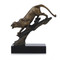 John Richard Perched Predator Sculpture on Marble Base