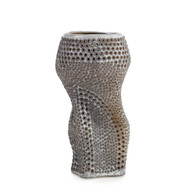 John Richard Perforated Porcelain Vase - Silver