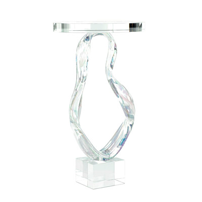 John Richard Prismatic Loop Martini Table