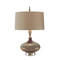 John Richard Rainwater on Glass Table Lamp