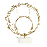 John Richard Roost Sculpture - Large Brass