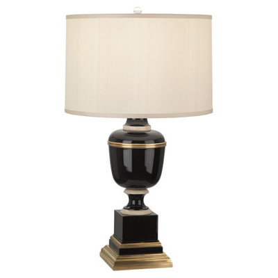 Mary McDonald Annika Table Lamp - Natural Brass - Black Lacquer