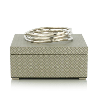 John Richard Silver Coil Box