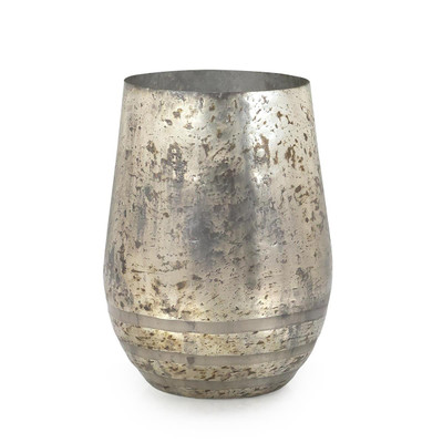 John Richard Silver Mist Vase - Small