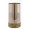 John Richard Studded Vase - Tall Nickel