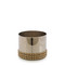 John Richard Studded Vase - Wide Nickel